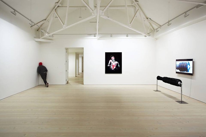 Us in the Saatchi Gallery