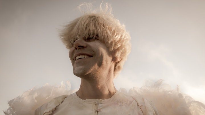 Tim Burgess "ASCENT OF THE ASCENDED" - Photograph by Richard Lynch.
