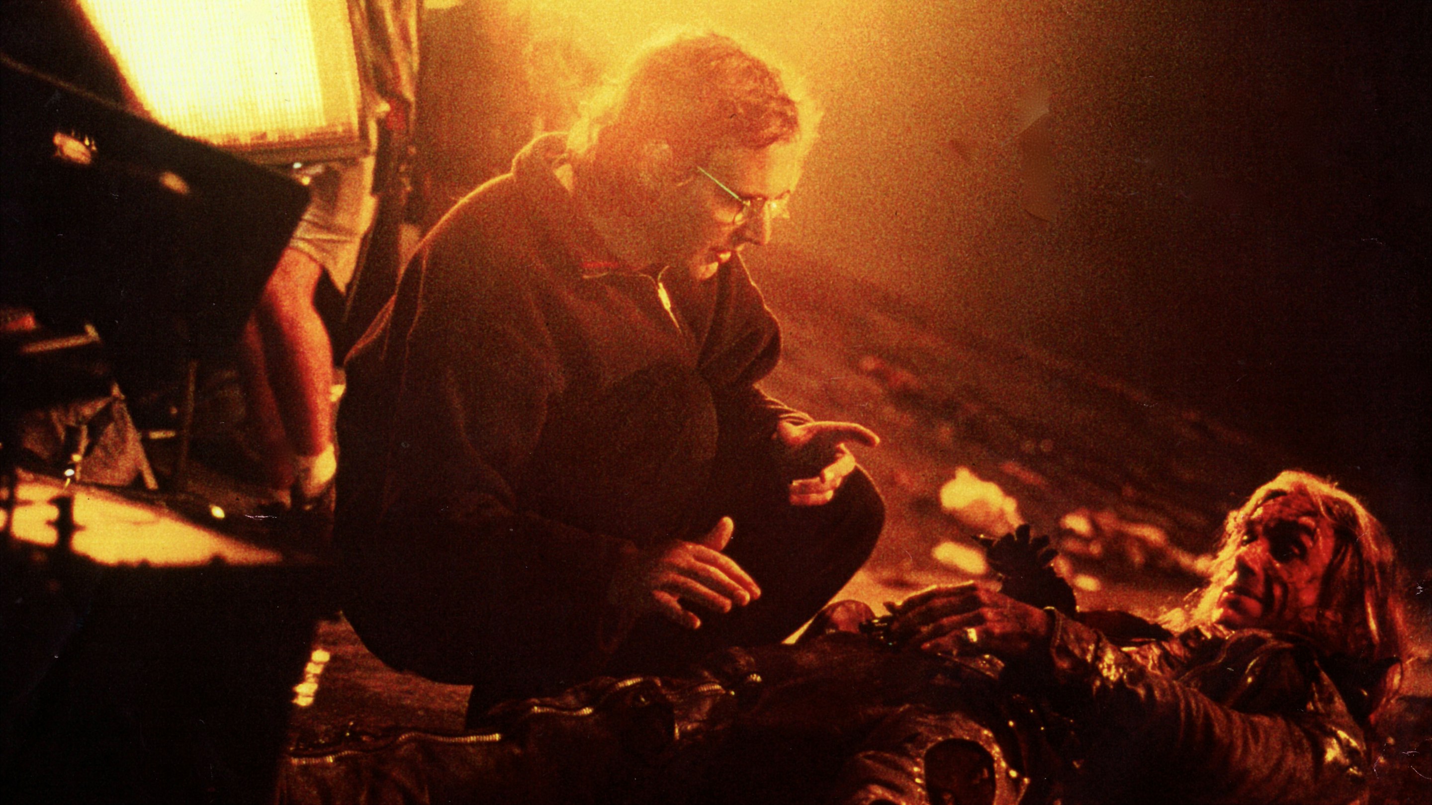 - Setting light to Iggy's balls with gas jets for "The Crow 2." Photo taken in a downtown LA sewerage tunnel.