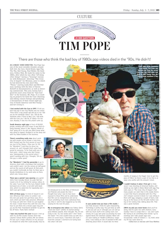 Wsje Pope Test