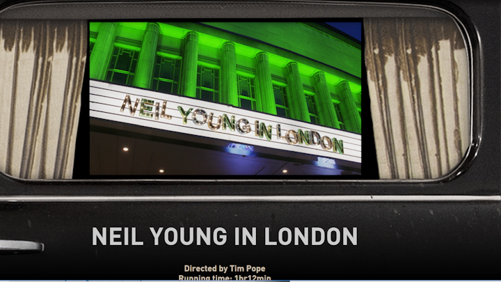 Neil Young LONDON concert, HOMEGROWN