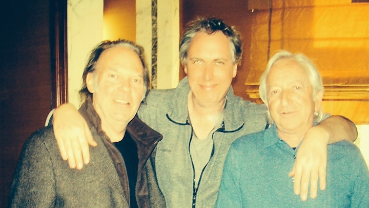 Neil Young's "WONDERIN'" and others - Lunch with Neil and lovely Elliot Roberts, his manager, in London. Elliot is sadly no longer with us. He now swims in the great shark pool in the skies.
