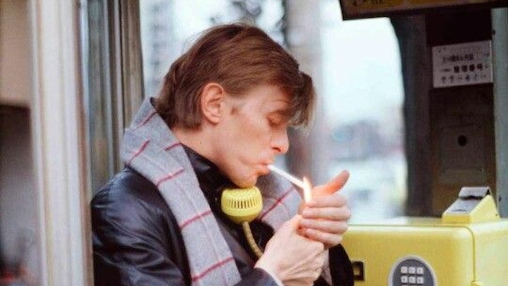 Bowie phone call... - 