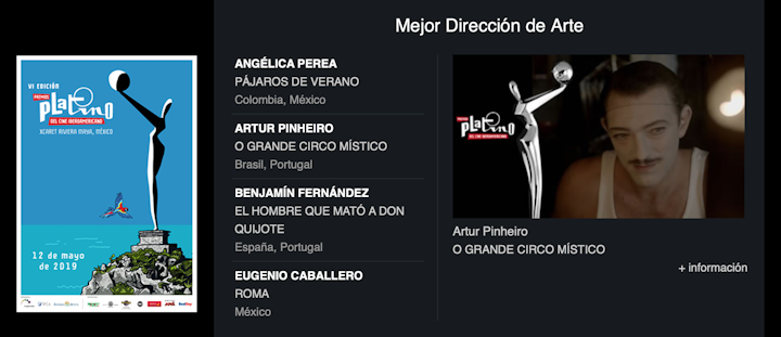 Nomination Best Art Direction