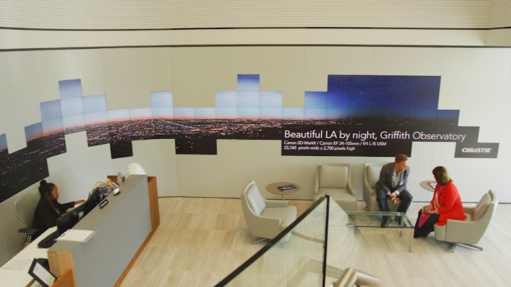Christie Cypress California, 64-Megapixel Video Wall