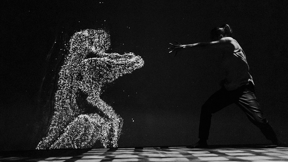Origins: a Real-Time Interactive Dance Performance