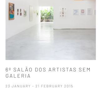 Salão dos artistas sin galeria _ Zipper, Sancovsky and Orlando Lemos São Paulo/Belo Horizonte _ 2015