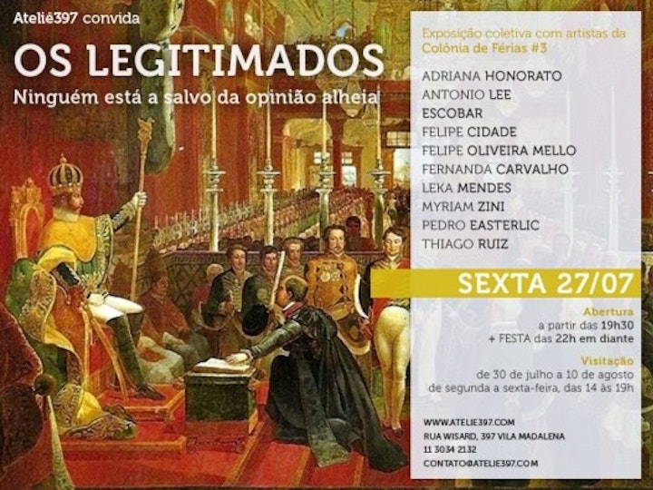 Os Legitimados - Ateliê 397 - Sao Paulo - Brazil