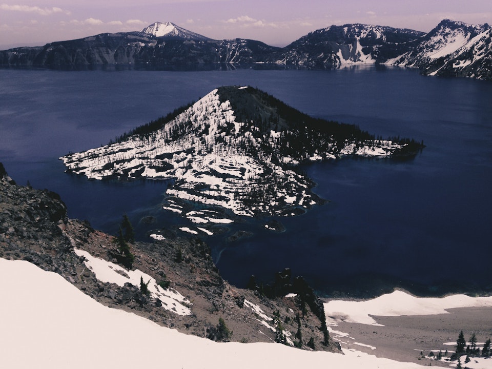 2017 phone photos archive - Pastel Oreos; Crater Lake National Park, OR