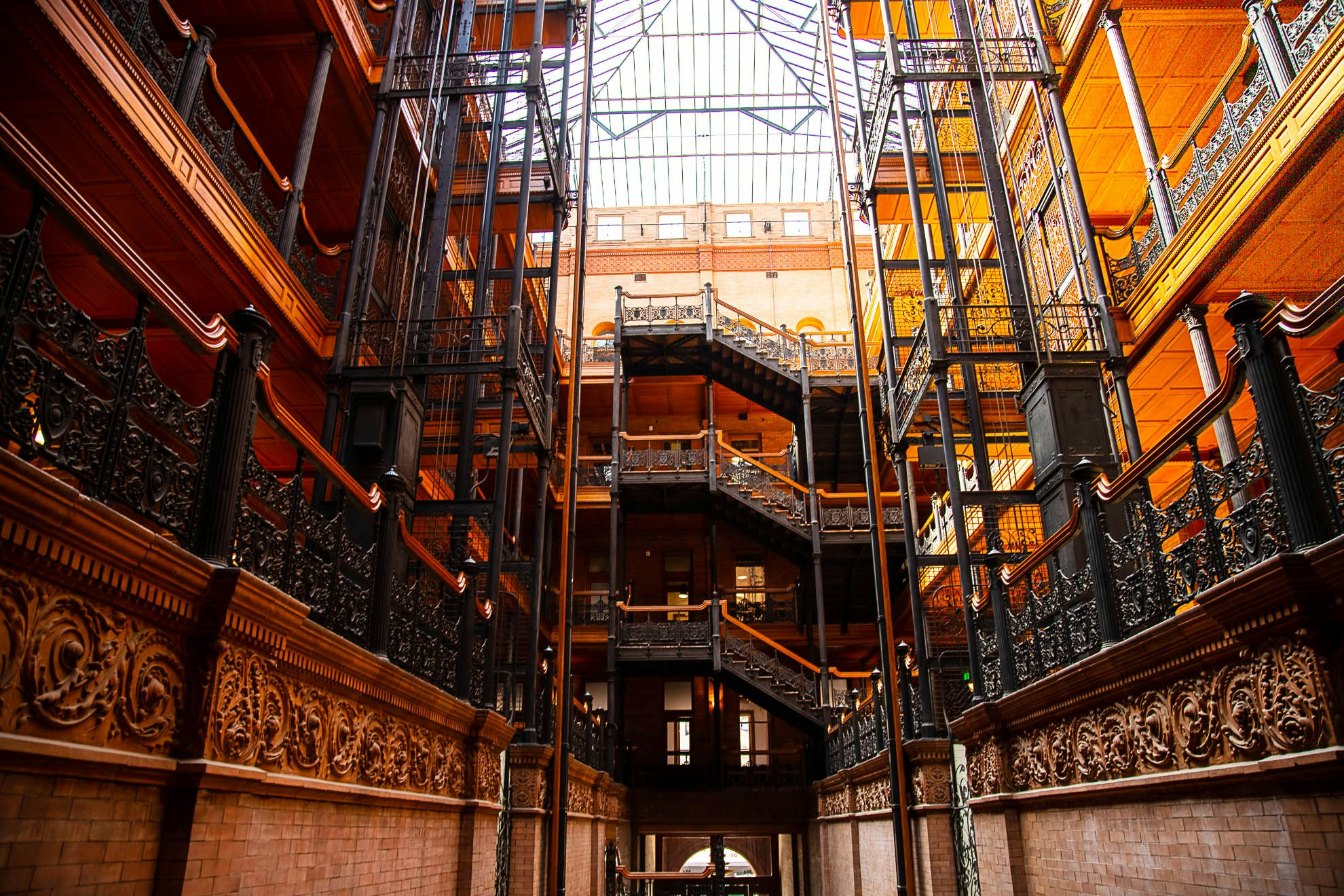 Bradbury Building - Interior Bradbury Building - Interior