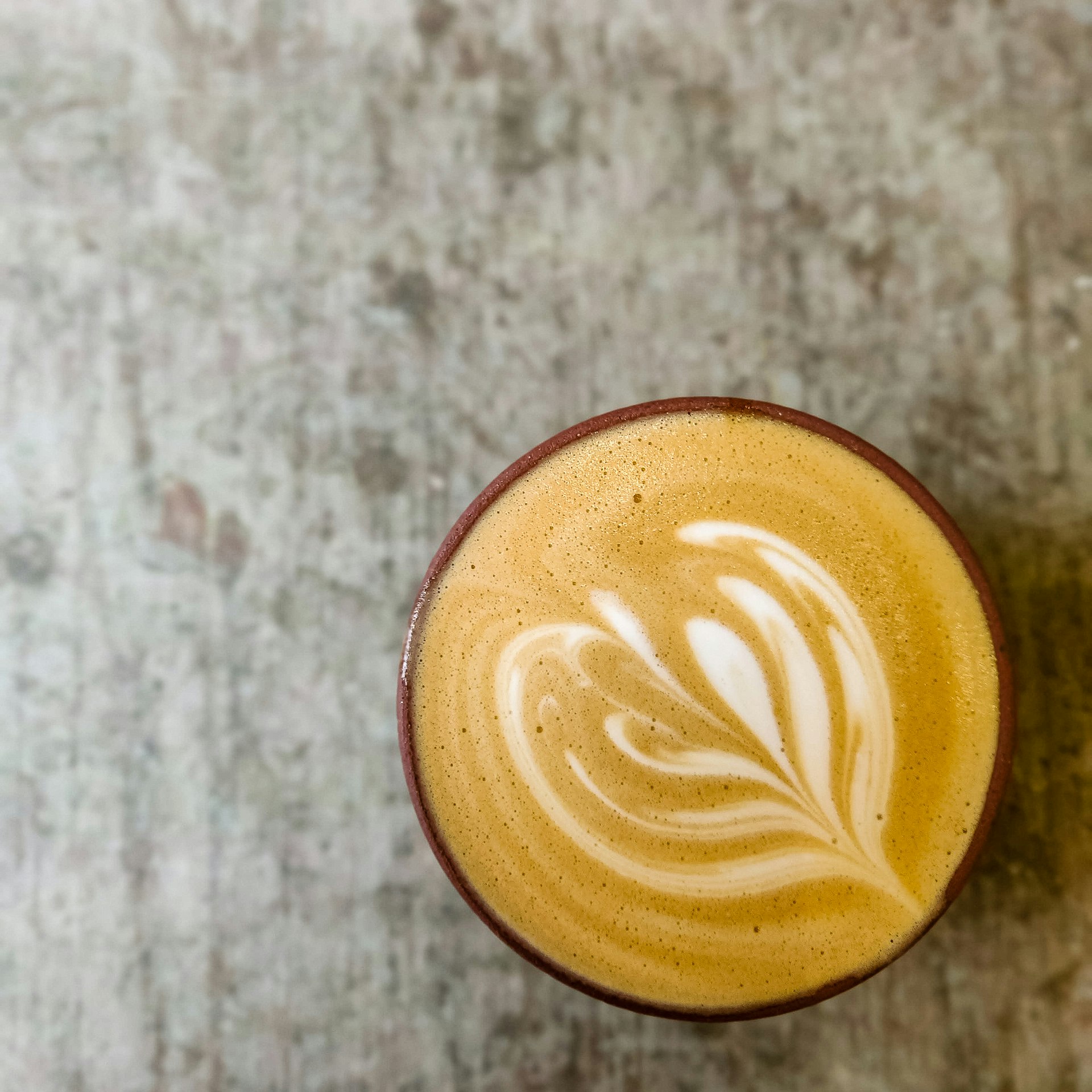 Latte Art at Kaffe Triborg