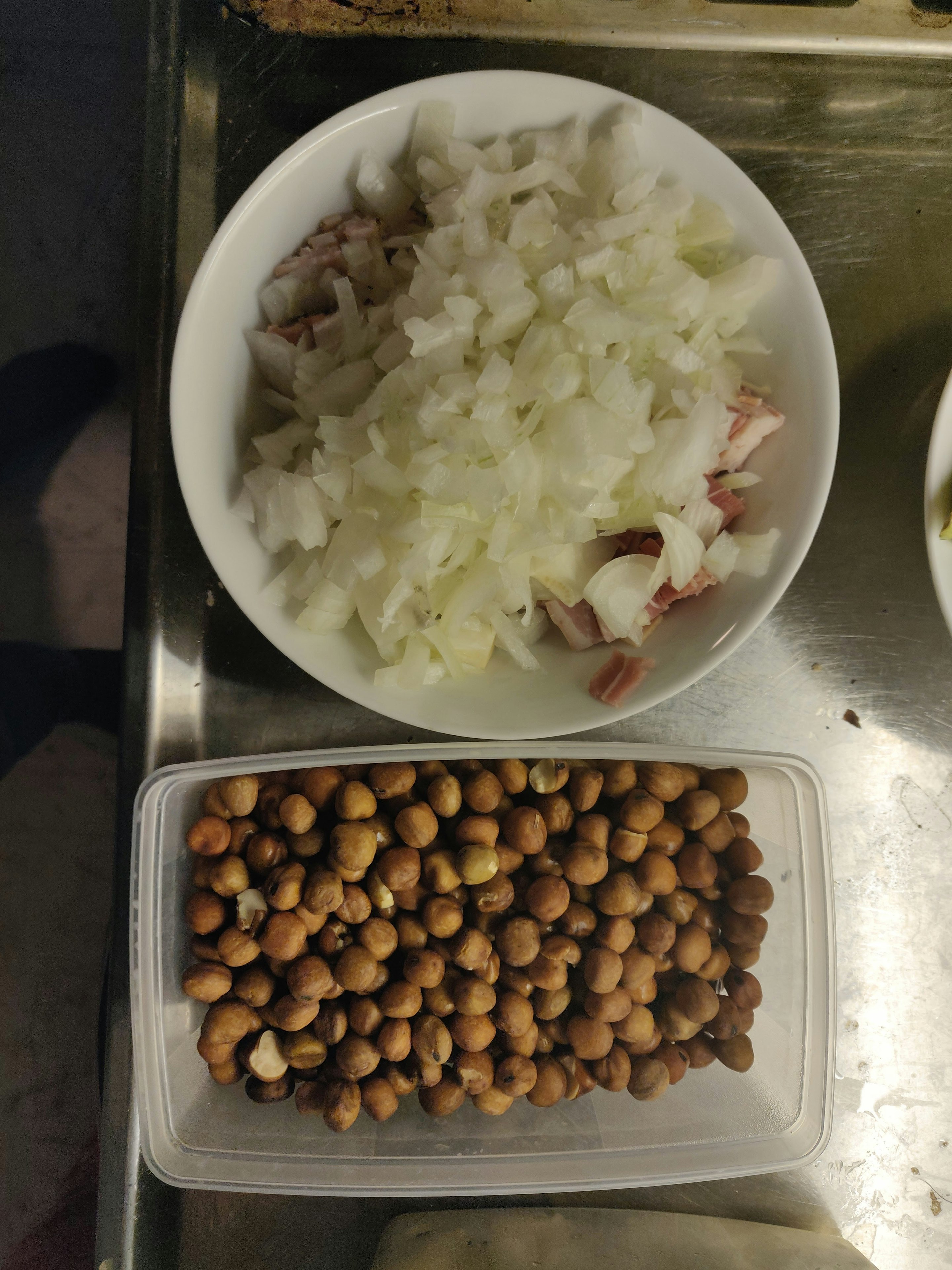 Get everything prepared and pre-chopped