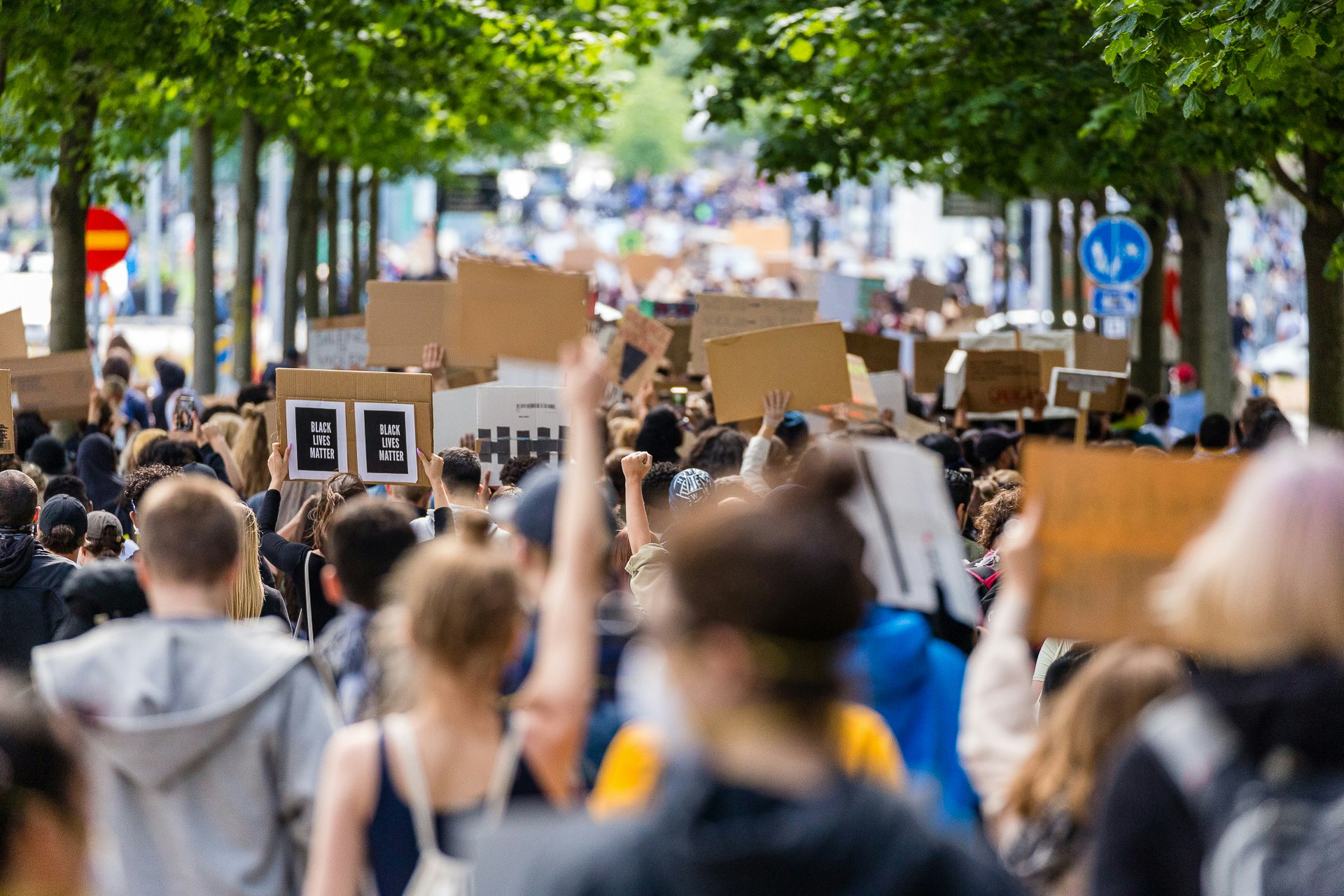 March along Vasagatan