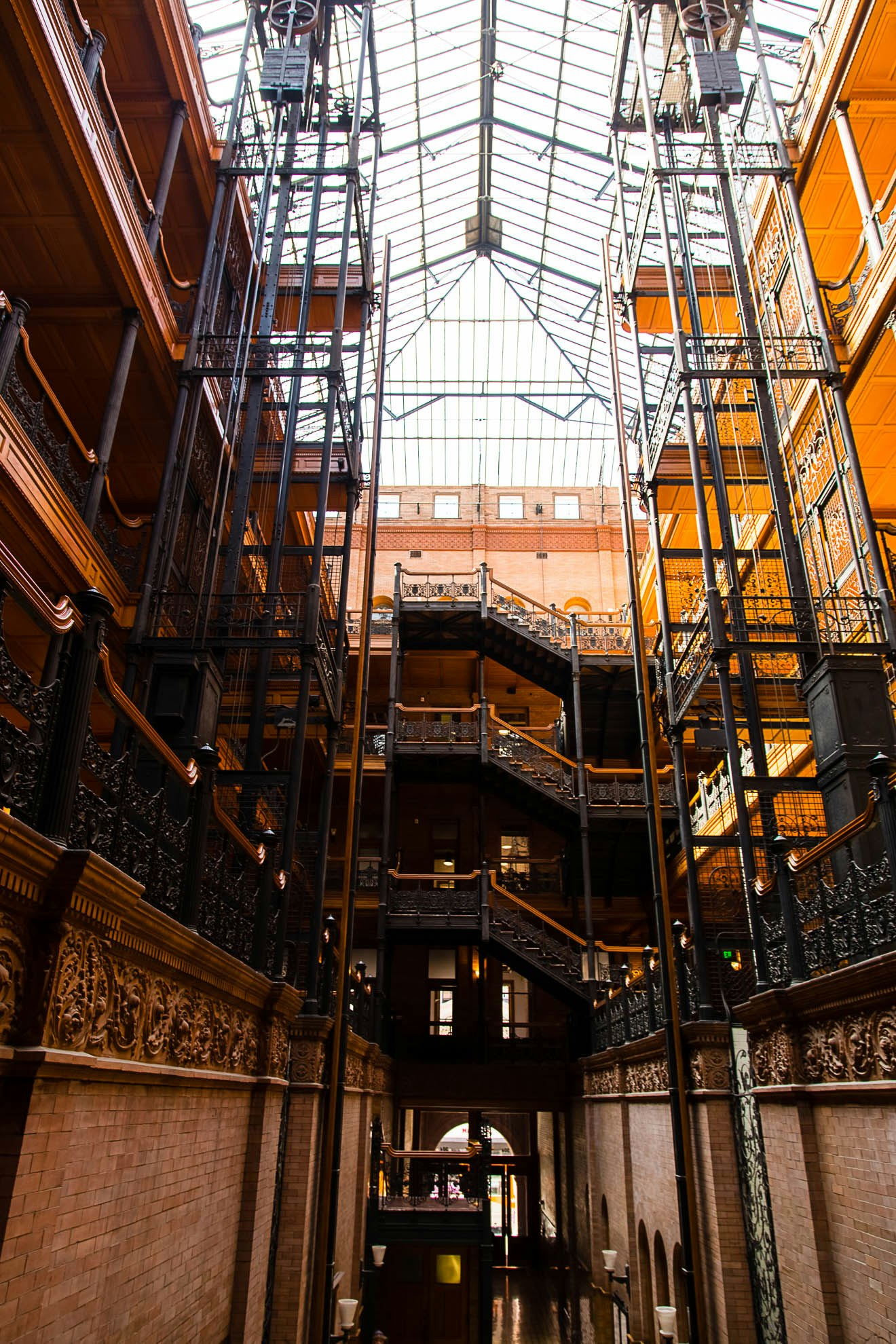 Bradbury Building - Interior Bradbury Building - Interior