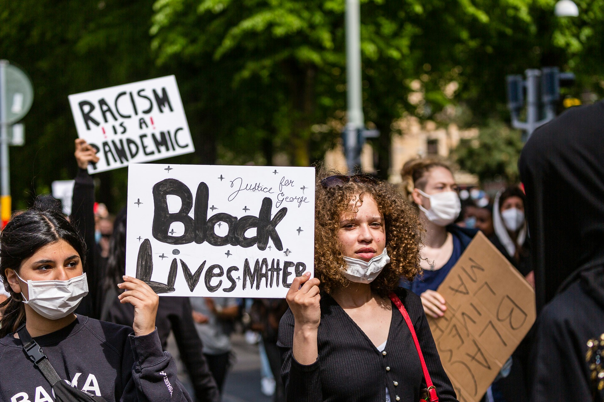 Black Lives Matter Placard