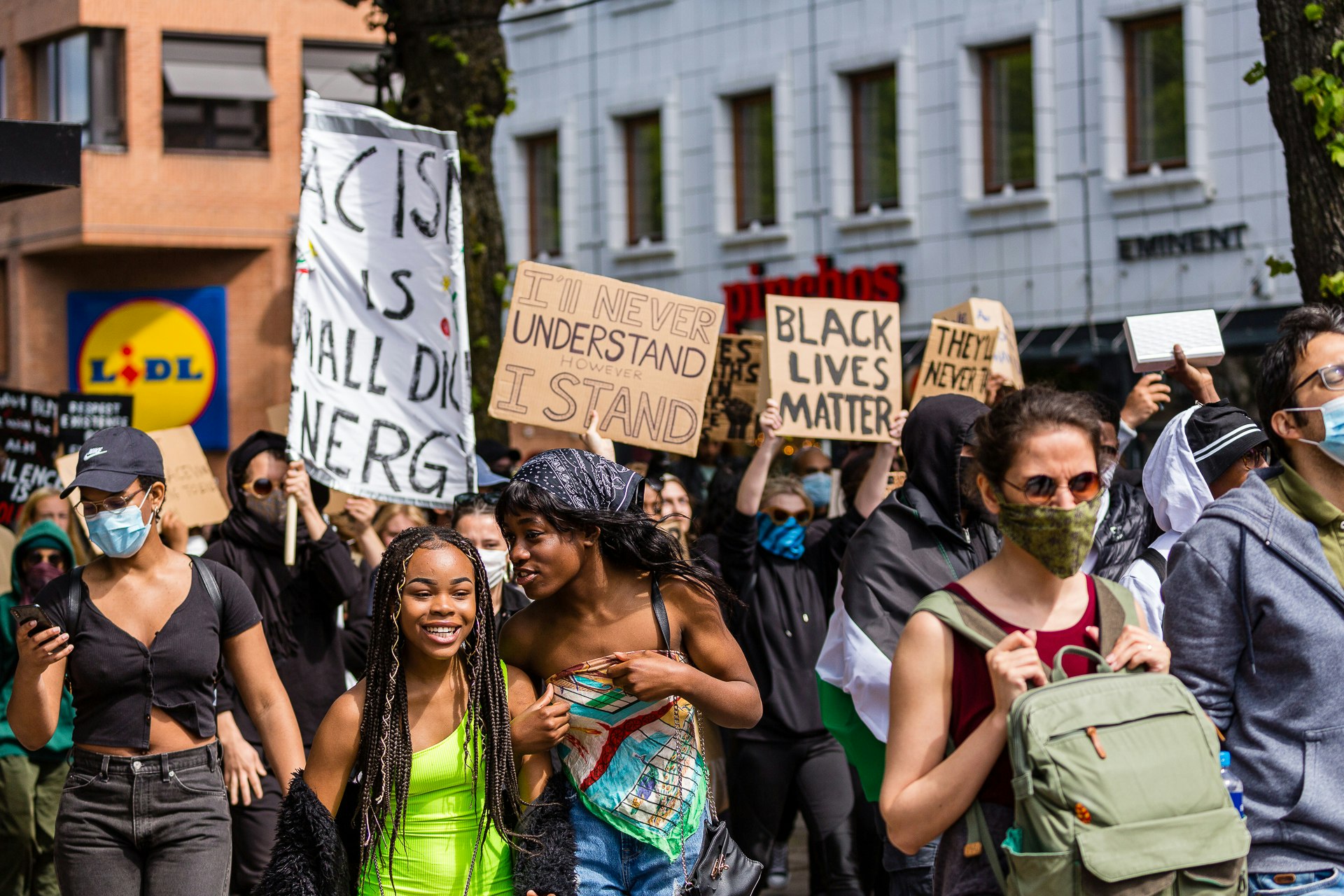Black Lives Matter March in Gothenburg