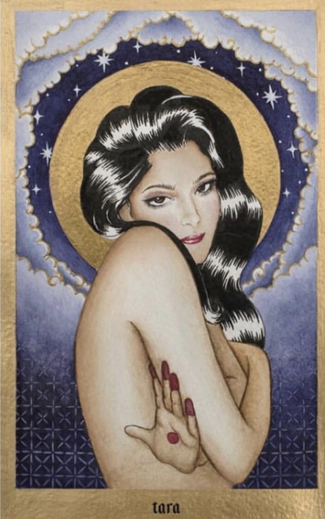 Tara Laure Claire painted by Sofia Yakovleva Tara Laure Claire painted by Sofia Yakovleva