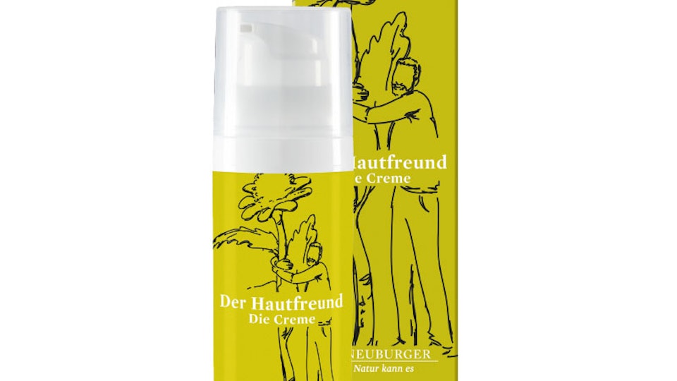 brand illustration for DRN Hautfreund-Creme-800x800