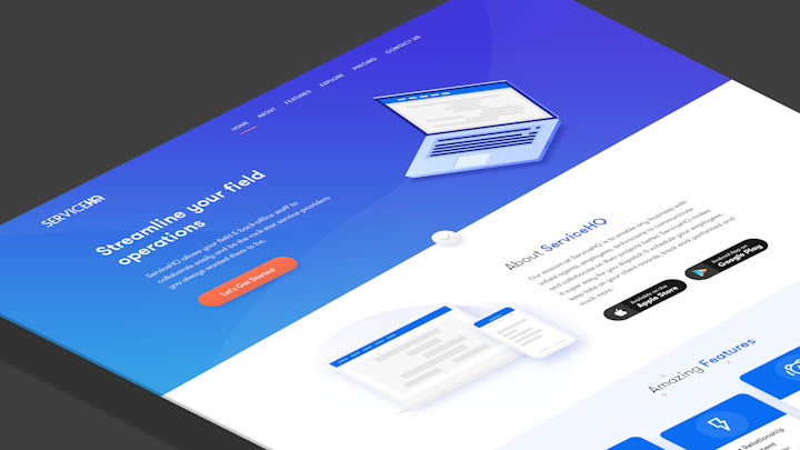 Website Design for ServiceHQ.ca