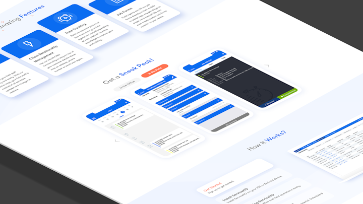 Website Design for ServiceHQ.ca
