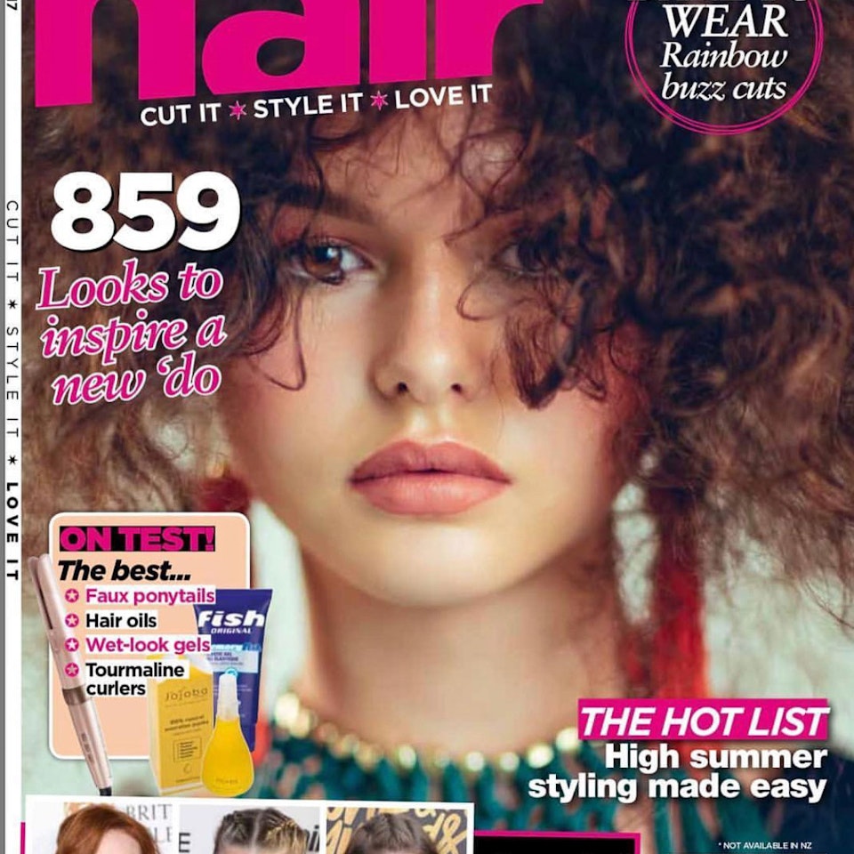TEAR SHEETS JARRED Photography - Hair Magazine cover feature