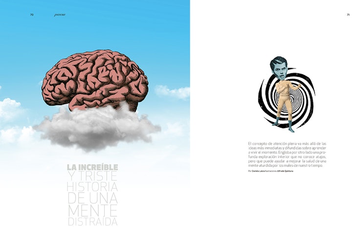 Collage para revista Pausa / edición junio-julio de 2019