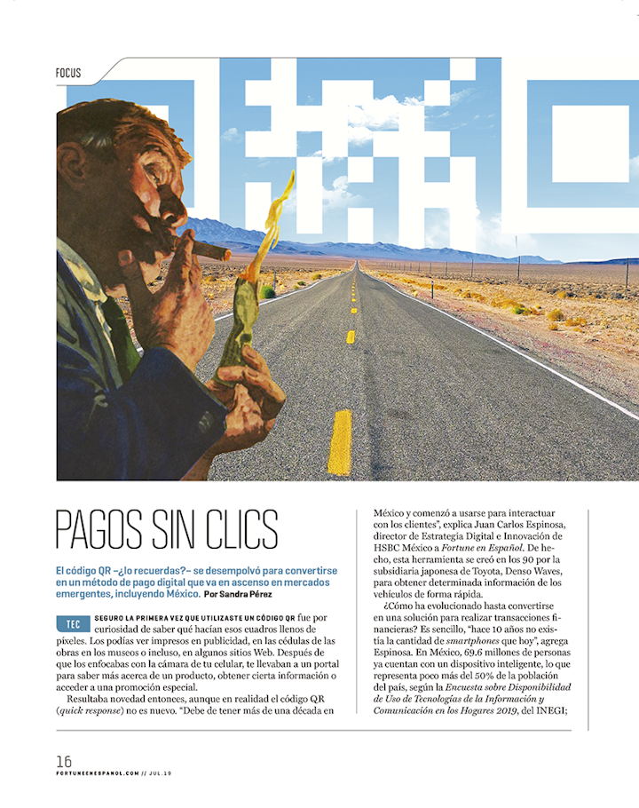 Collage para Fortune en Español / edición de julio de 2019