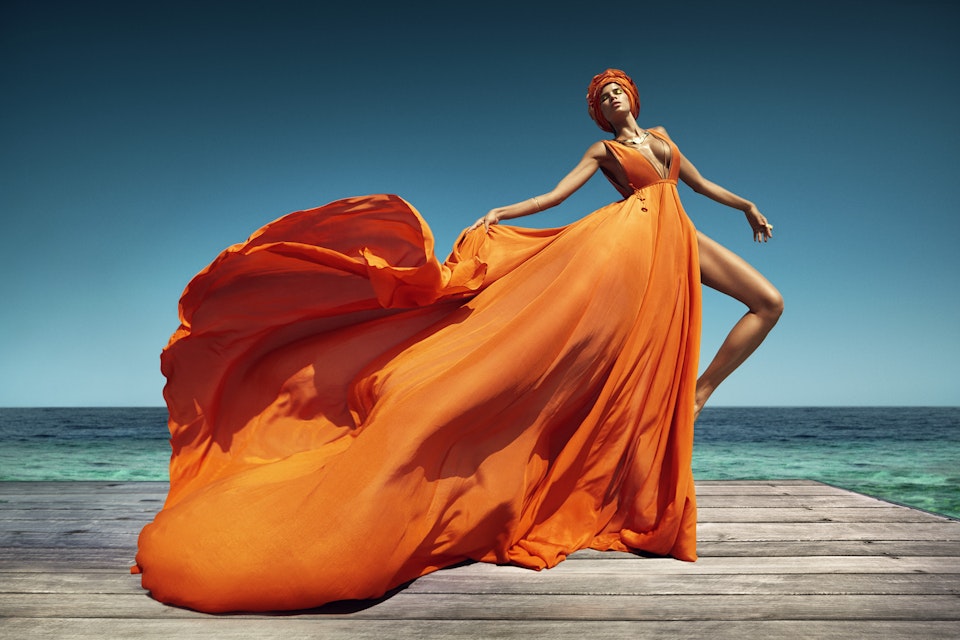 Vogue India Orange