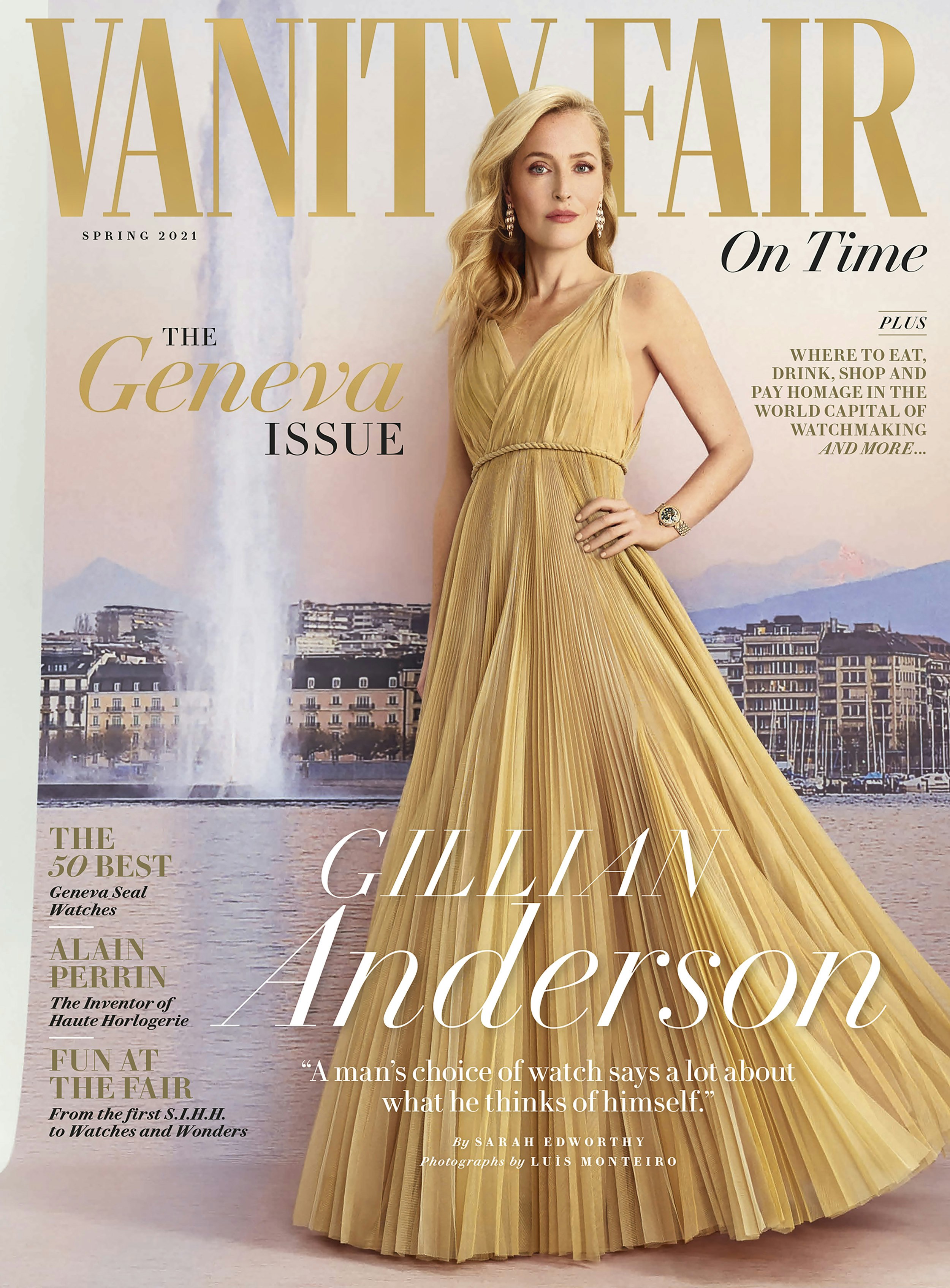 Gillian Anderson Vanity Fair Luìs Monteiro