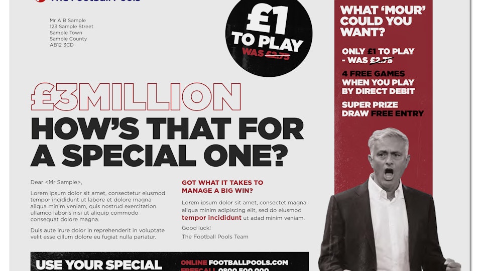 The Football Pools Direct Mail