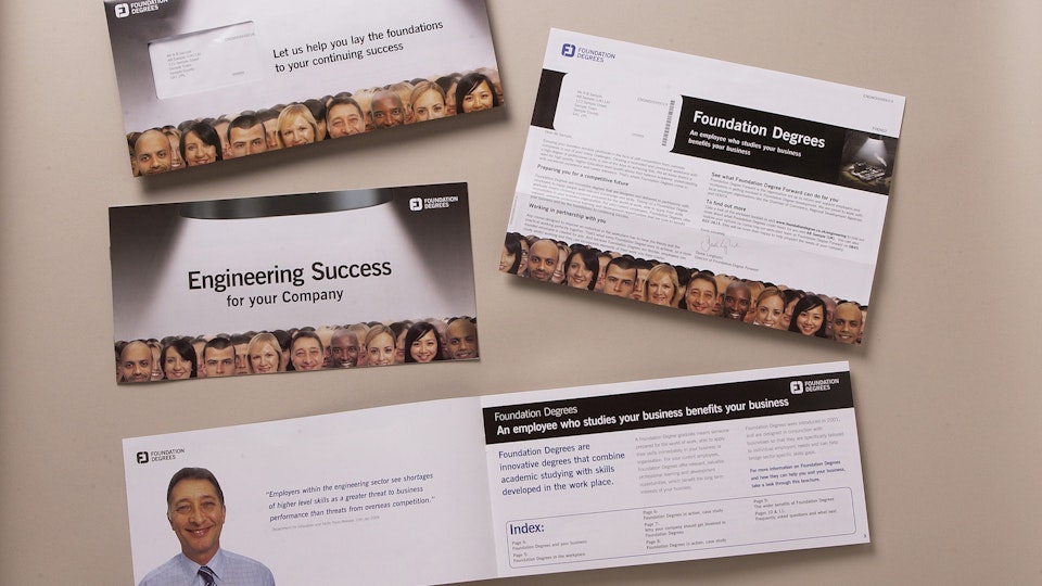 DfES Foundation Degrees Direct Mail
