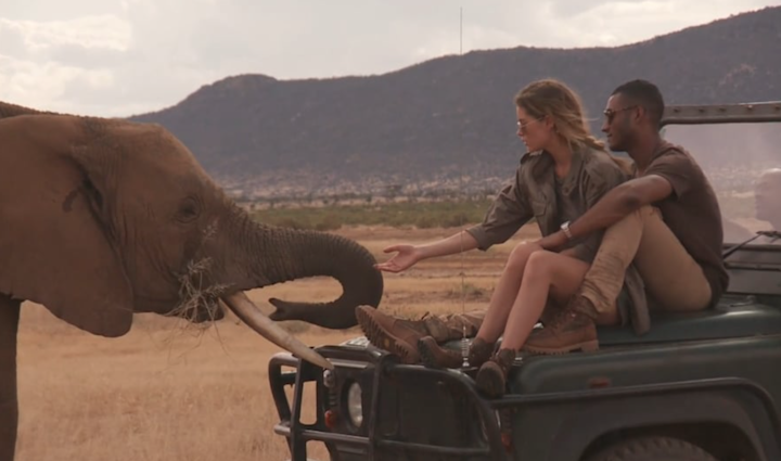Super Model, Glamour Mag & Save the Elephants