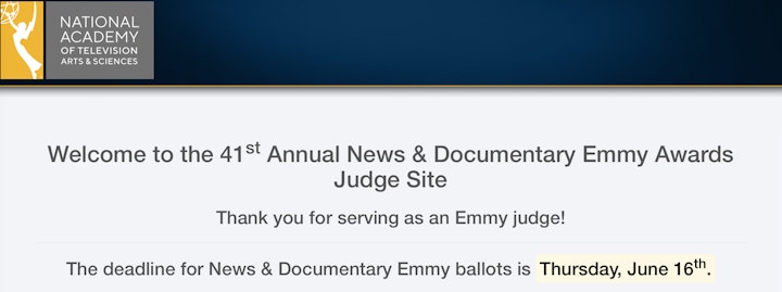 Judging the Emmy Awards 2020