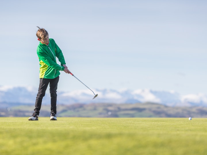 Promotional image as part of a series for Kendal Golf Club, one of the best golf course views anywhere!