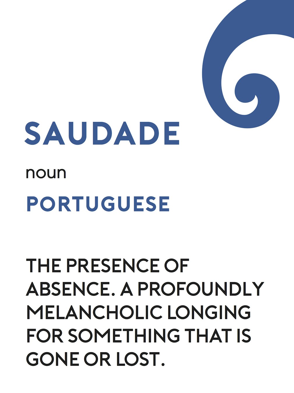 Portuguese - Saudade2
