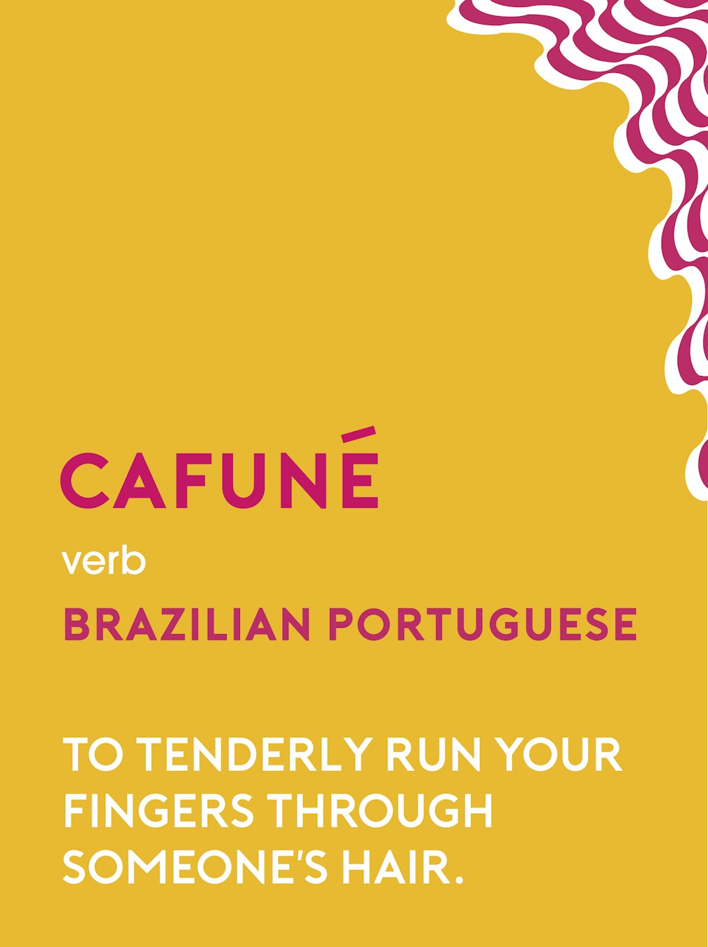 Brazilian portuguese - Cafuné2