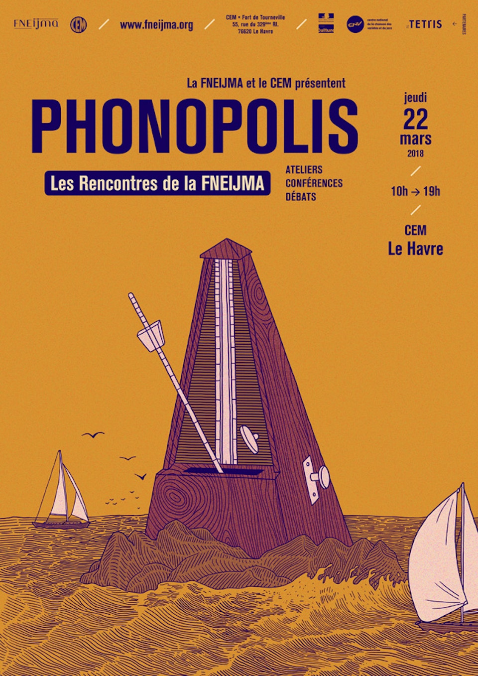 Phonopolis | Fédération Nationale des Écoles d'Influences Jazz et Musiques Actuelles, Paris [2018]