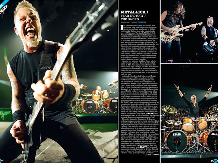 Metallica
BLUNT MAG 2010