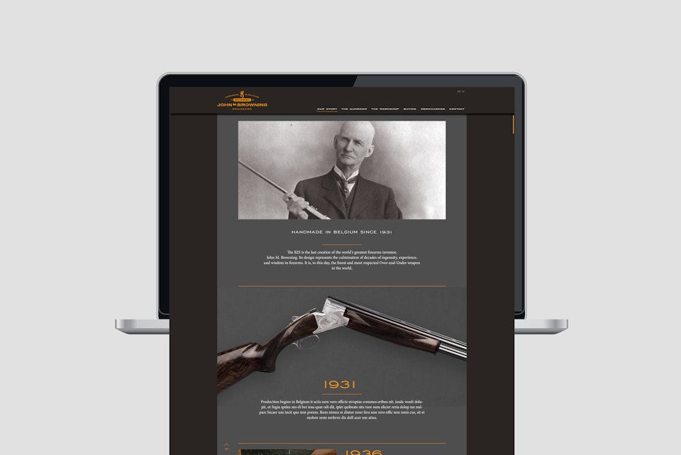 Browning Handmade Shotguns -