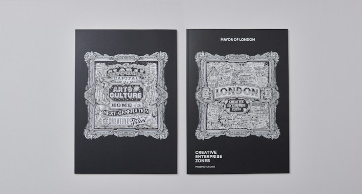 Other projects - Creative Enterprise Zones - Illustrations by Vic Lee