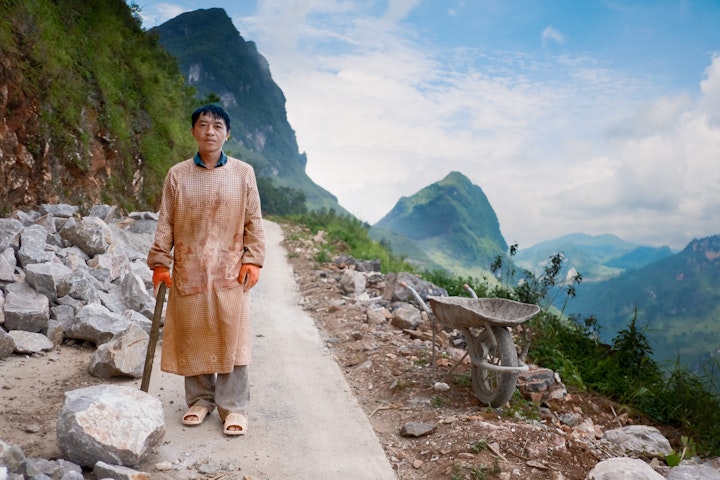 VIETNAM - The Stone Breaker Vang Don, Fuji Film X-H2s