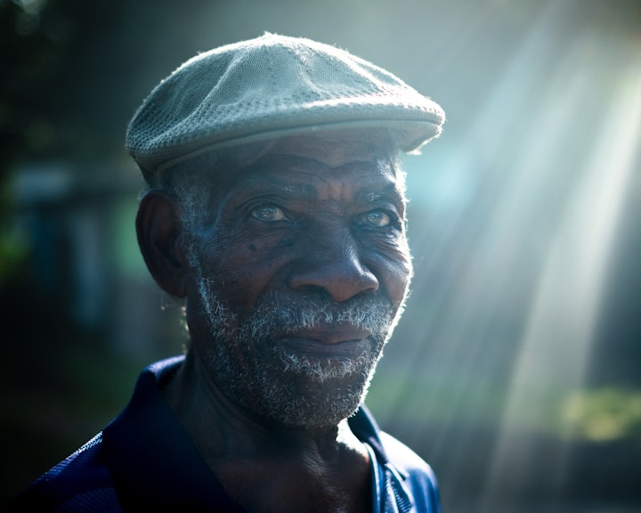 People - Castries Pedestrian, I jmped out of a cab to capture him