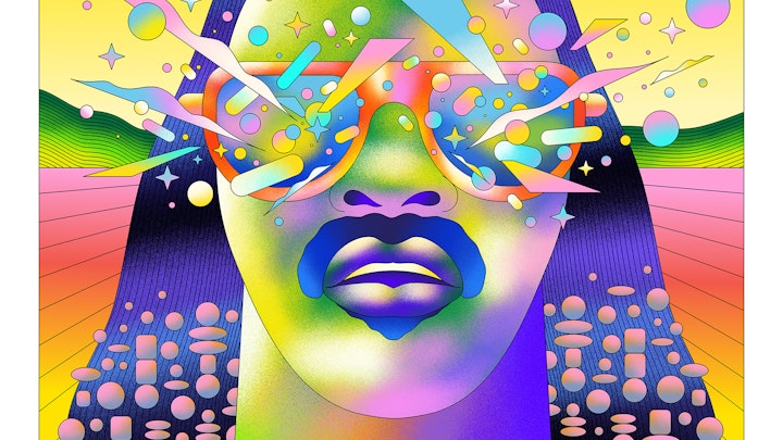 Stevie Wonder - album cover exhibition