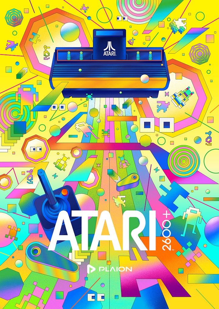 Atari 2600 plus poster