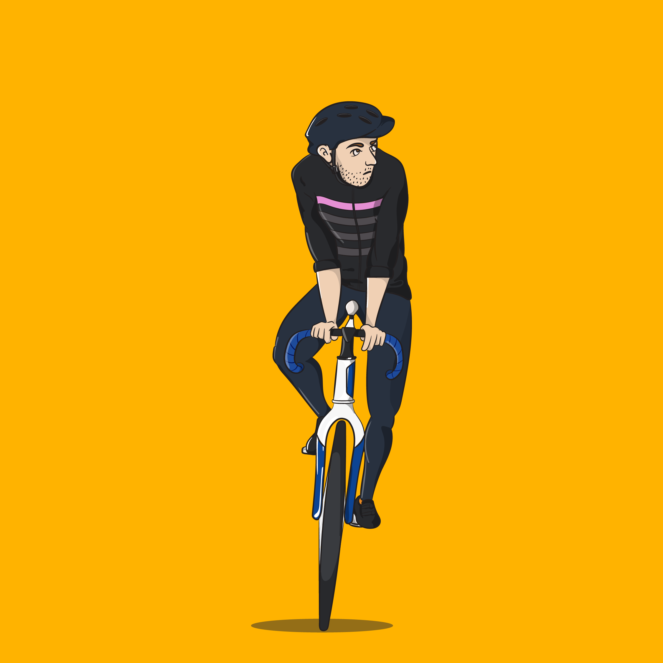 Bike Self Portrait - 3-01 -