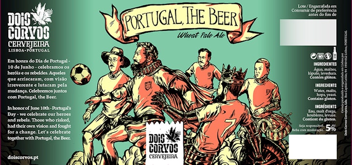 Beer Label Designs - Beer Label Design for Dois Corvos
