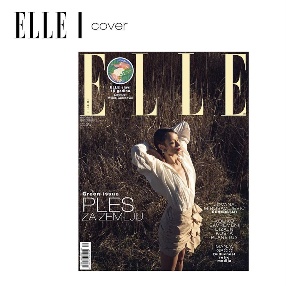 Elle Magazine (RS) | Green Issue Art Stamp Screenshot 2020-03-21 at 23.13.27