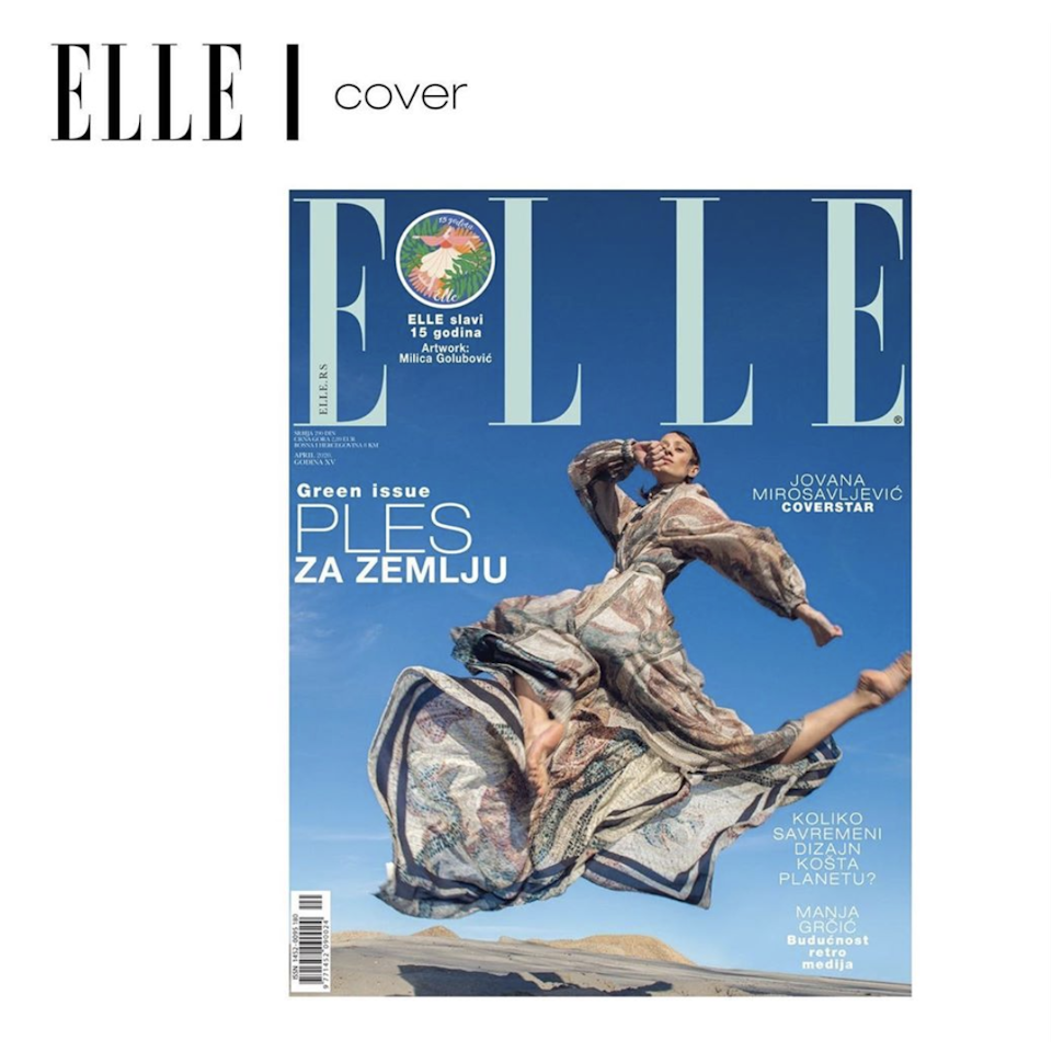 Elle Magazine (RS) | Green Issue Art Stamp Screenshot 2020-03-21 at 23.13.21