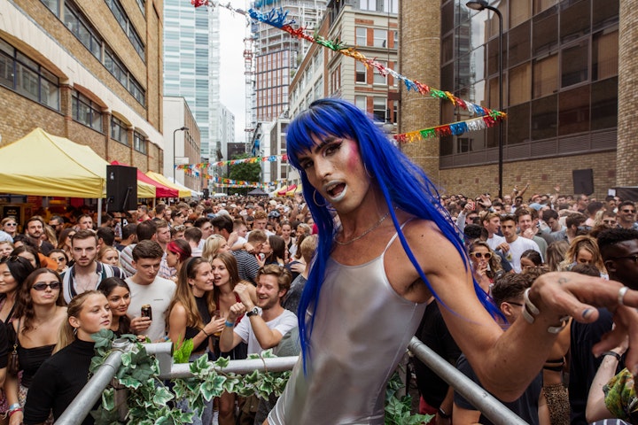 WSB street party. London. August 2019. - 