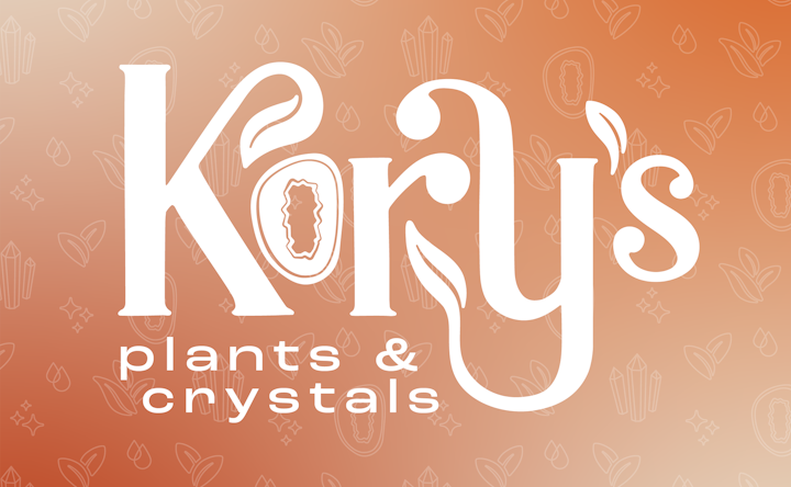 Logo & Branding Exercise | Kory's Plants & Crystals